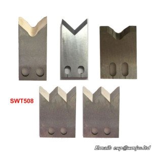 2pcs/set Steel Knife Blades Cutter for Series SWT508C SWT508E SWT508MAX NX2 SWT508JE Stripping Cutting Machine