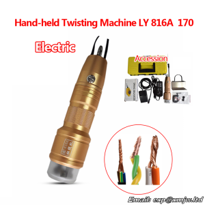 Hand-held Twisting Machine Multi-strand Wire Are Automatic Ally Tightened Within 30mm Crimper For Crimping